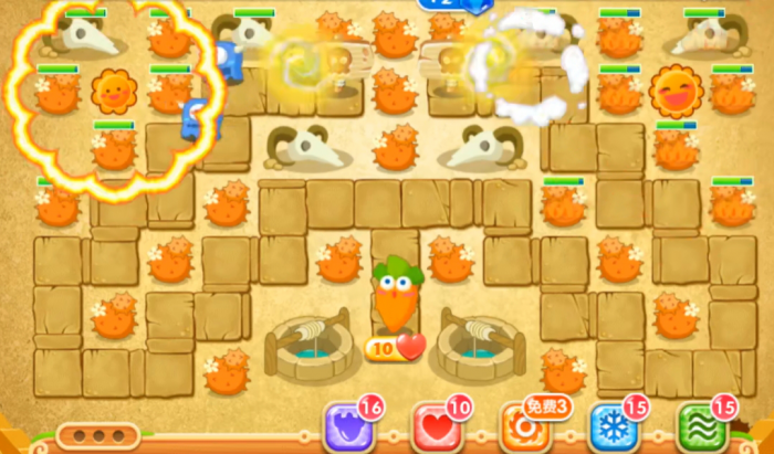 保卫萝卜2第70关怎么无伤过_保卫萝卜2第70关完美通关