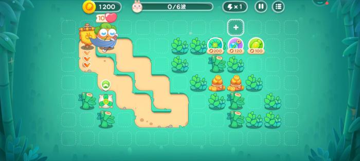 保卫萝卜4第一章19关怎么过_保卫萝卜4第14关攻略图