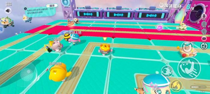 蛋仔派对生存赛无敌点位技巧1