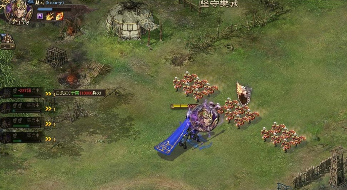 攻城掠地赤壁副本于禁怎么过1