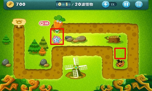 保卫萝卜2的79关怎么过2