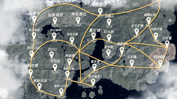 明日之后第三季地图怎么看2