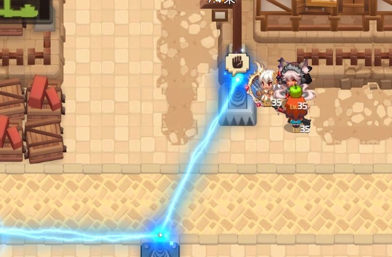 坎公骑冠剑血色月光哥布林狼怎么打1