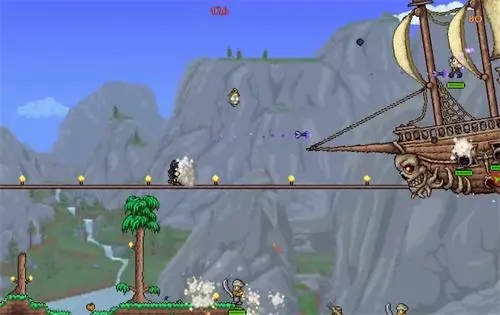 泰拉瑞亚如何打海盗入侵3