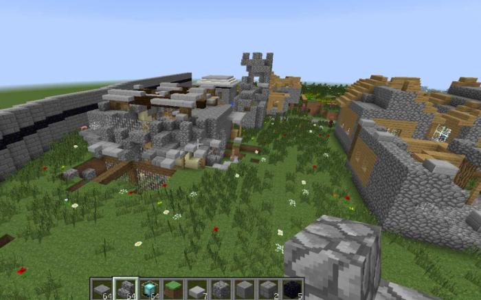 我的世界村庄防御工事在哪_我的世界村庄防御塔