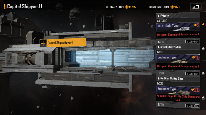 无尽的拉格朗日港口怎么停飞船_无尽的拉格朗日对接解锁航母