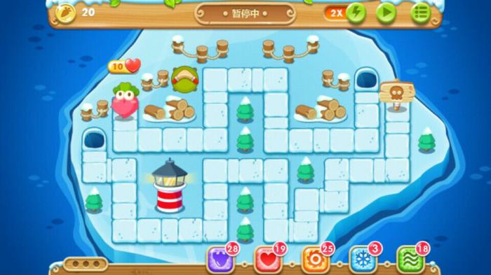 保卫萝卜2挑战16关怎么过_保卫萝卜2挑战16关攻略图解法