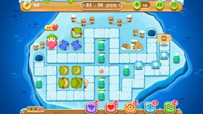 保卫萝卜2挑战16关怎么过2