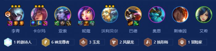 金铲铲之战巨龙之巢有哪些好玩的阵容2