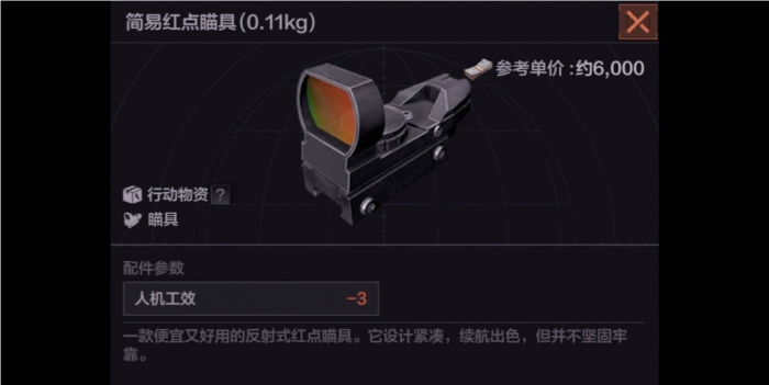 暗区突围瞄准镜怎么选择1