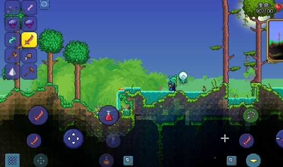 泰拉瑞亚怎么快速挖矿1