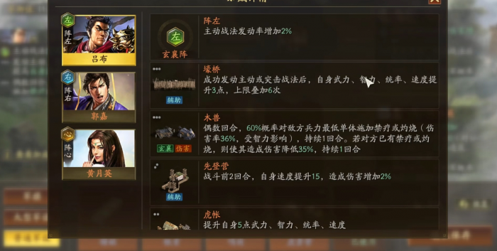 三国志战略版三势吕阵容有哪些2