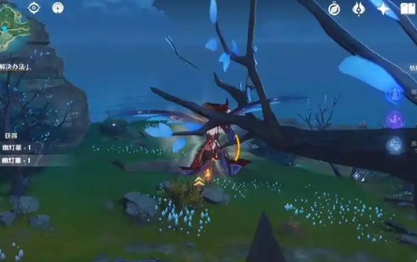 原神幽灯蕈怎么快速刷取1