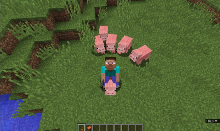 我的世界怎么骑猪1