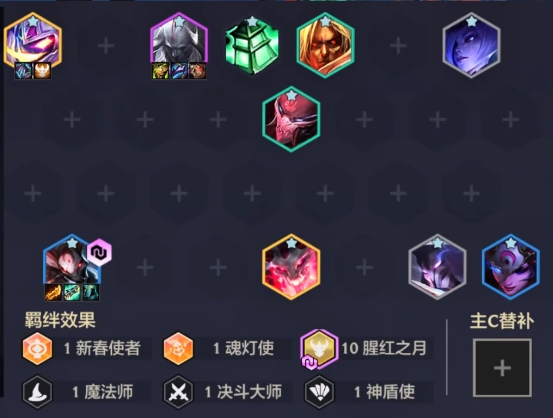 金铲铲之战10腥红之月阵容怎么搭配_金铲子和什么合腥红之月