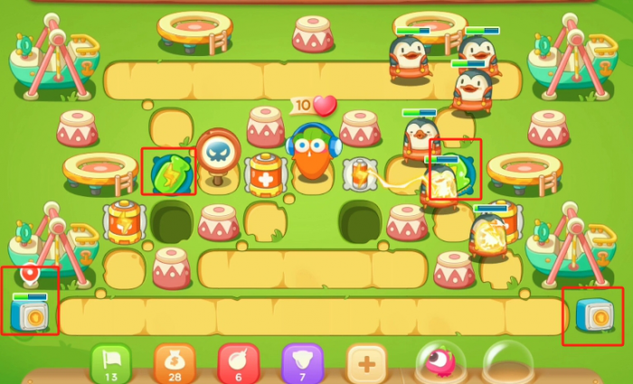 保卫萝卜3游乐场第三关怎么过_保卫萝卜3游乐场第三关攻略