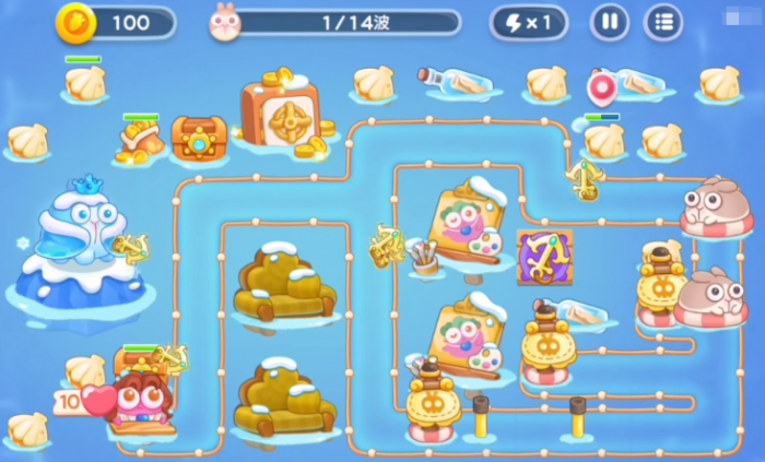 保卫萝卜4阿波尼克号第60关怎么过_保卫萝卜4阿波尼克号60关攻略