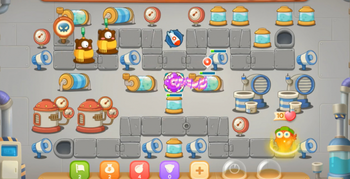 保卫萝卜3第三十九关怎么过1