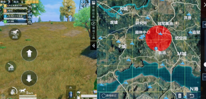 和平精英怎么打野3