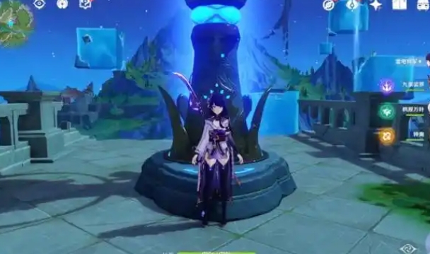 原神五个雷立方一排怎么解_原神五个雷方碑