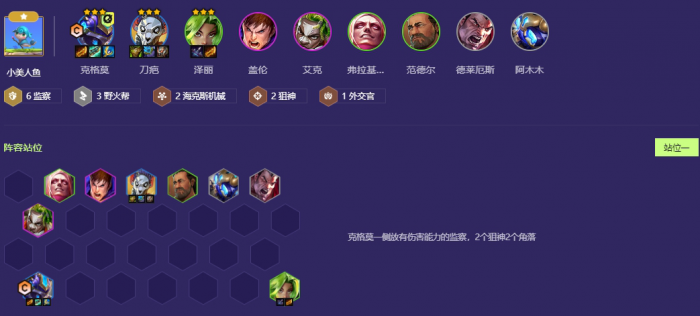 金铲铲之战s13监察克格莫怎么玩_金铲铲之战阵容推荐金克斯