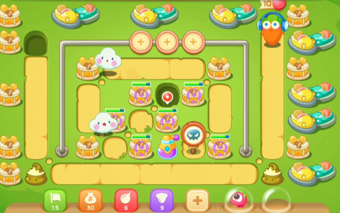 保卫萝卜3游乐场第11关怎么过_保卫萝卜3游乐场第11关怎么过