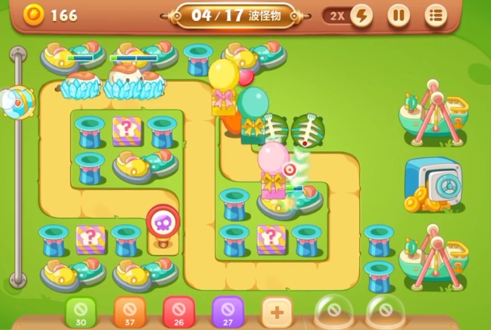 保卫萝卜3游乐场第六关怎么过_保卫萝卜3游乐场第6关攻略视频