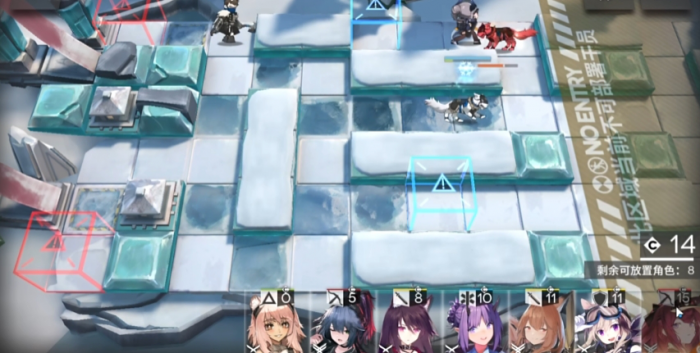 明日方舟冰霜与战火怎么打2