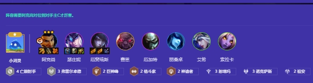 金铲铲之战阿克尚主C阵容怎么玩2