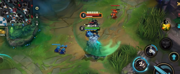 英雄联盟手游什么英雄好打铁男1