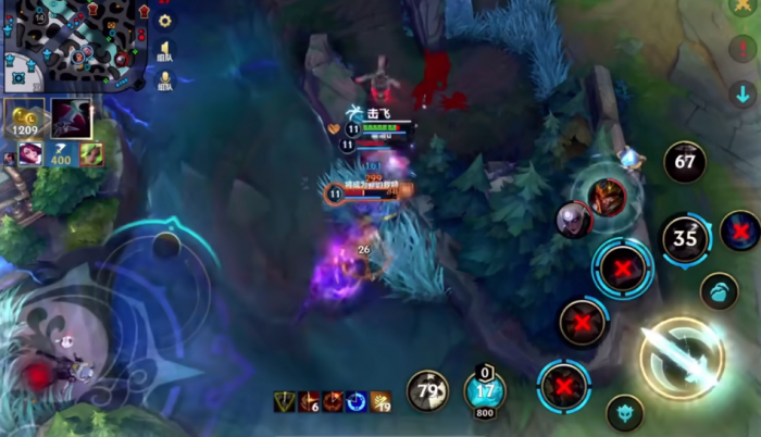 英雄联盟手游剑姬怎么打野2