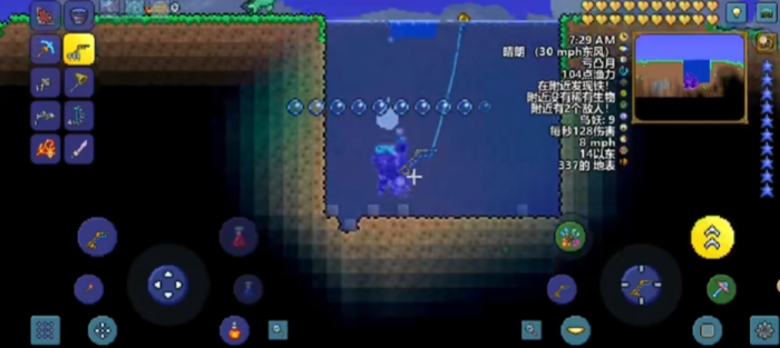 泰拉瑞亚前期去哪里钓鱼好2