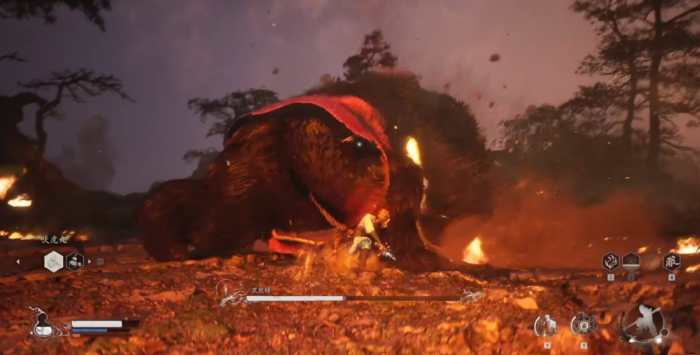 黑神话悟空黑熊精怎么打1