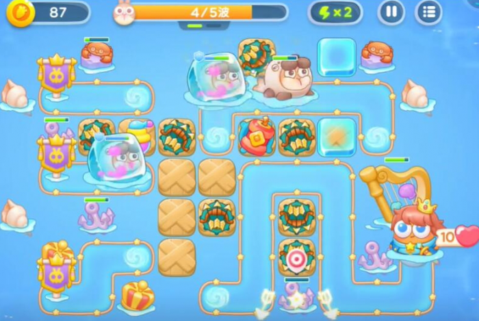 保卫萝卜4第一章第28关怎么过2