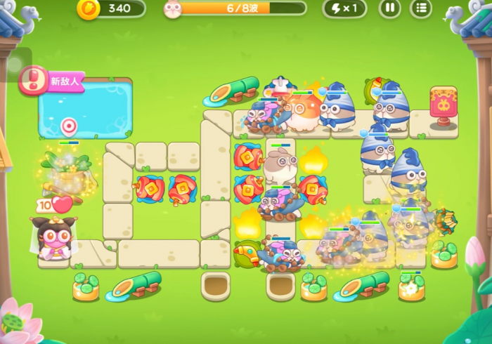 保卫萝卜4第二章第4关怎么过2