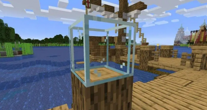 我的世界怎么做玻璃1