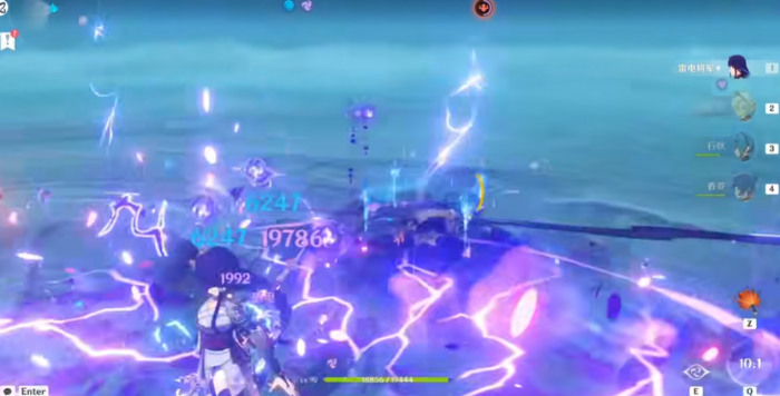 原神雷电将军怎么打1