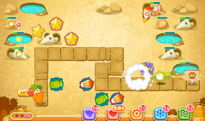 保卫萝卜2第78关怎么过2