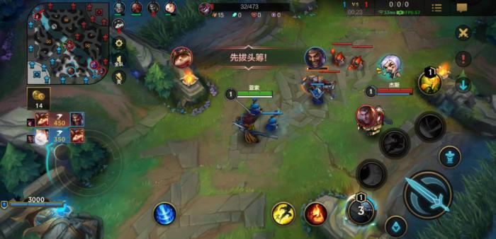 英雄联盟手游中路杰斯怎么对线亚索3