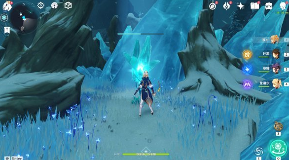 原神怎么上雪山山顶2