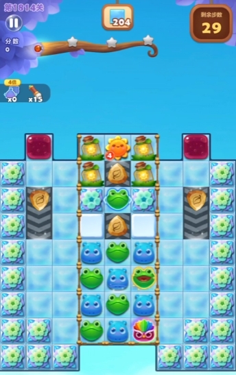 开心消消乐1814关怎么过_开心消消乐1814关攻略
