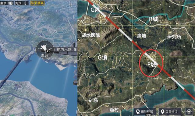 绝地求生刺激战场卫星楼在哪里1