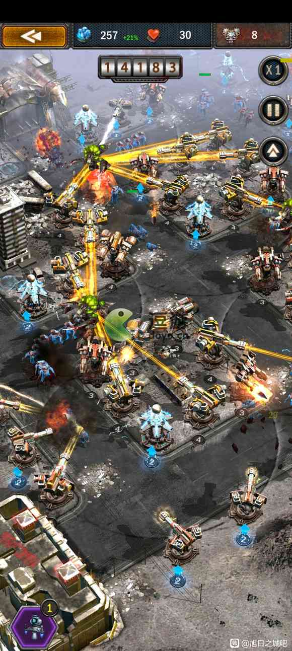 旭日之城怎么排兵2