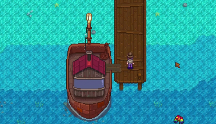 星露谷物语姜岛怎么过去1