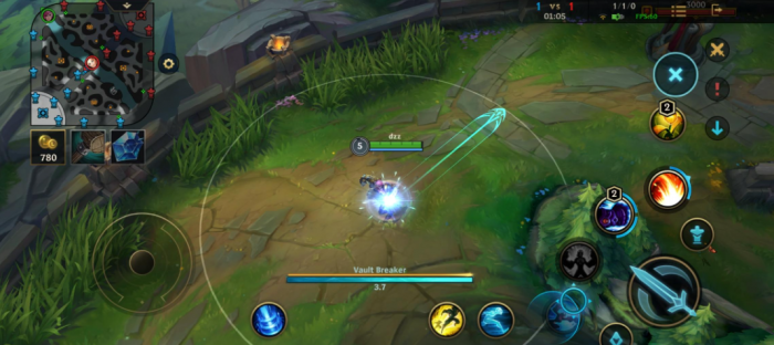 英雄联盟手游蔚技能怎么用1