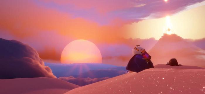 光遇霞谷温泉怎么到水下面1