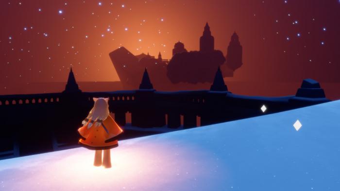 光遇霞谷温泉怎么到水下面2