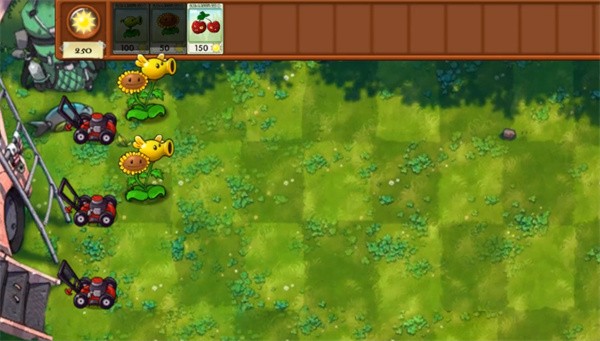 《植物大战僵尸融合版》冒险模式第2关通关攻略3