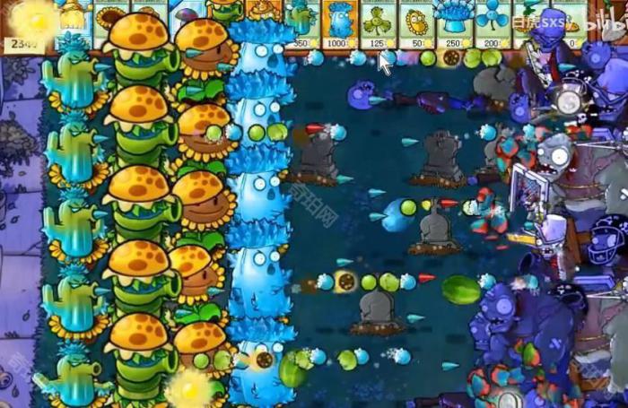 《植物大战僵尸杂交版》挑战模式第76关通关攻略5
