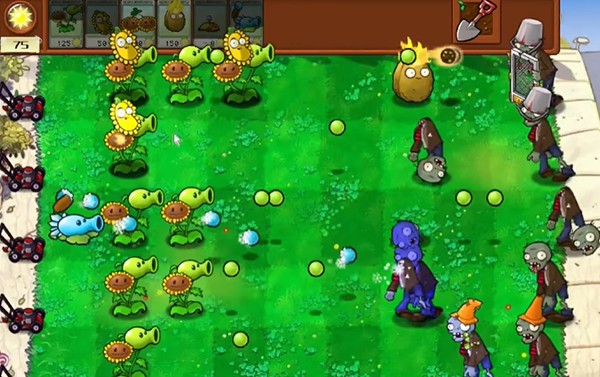 植物大战僵尸杂交版冒险1关通关攻略3